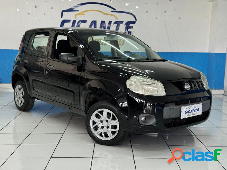 FIAT UNO VIVACERUA 1.0 EVO FIRE FLEX 8V 5P PRETO 2013 1.0