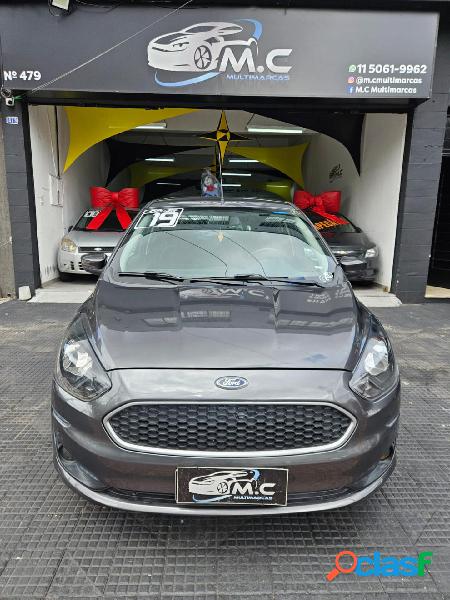 FORD KA 1.0 SESE PLUS TIVCT FLEX 5P CINZA 2019 1.0 FLEX