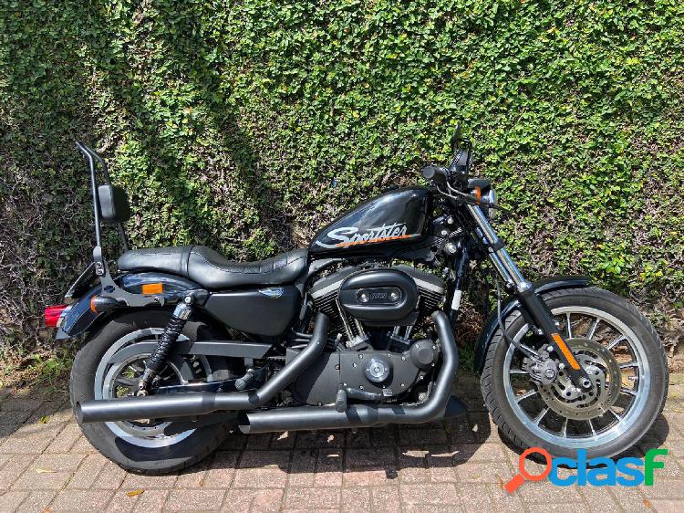 HARLEY-DAVIDSON SPORTSTER XL883R PRETO 2013 883 GASOLINA