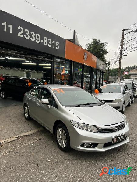 HONDA CIVIC SEDAN LXR 2.0 FLEXONE 16V AUT. 4P PRATA 2014 2.0