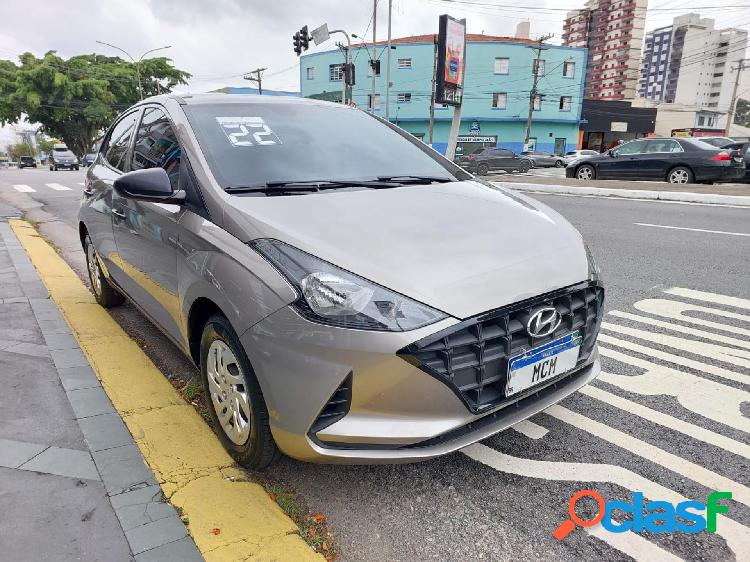 HYUNDAI HB20 SENSE 1.0 FLEX 12V MEC. PRATA 2022 1.0 FLEX