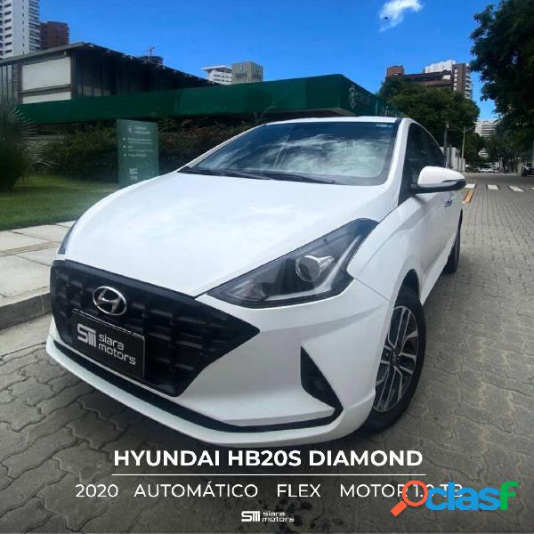 HYUNDAI HB20S DIAMOND PLUS 1.0 TB FLEX 12V AUT. BRANCO 2020