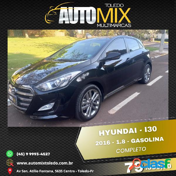 HYUNDAI I30 1.8 16V AUT. 5P PRETO 2016 1.8 GASOLINA