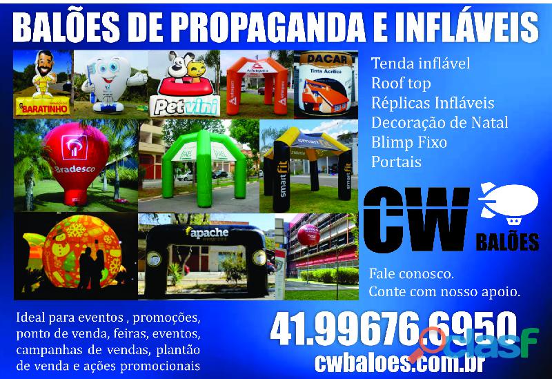 INFLÁVEIS CURITIBA BALÕES CURITIBA BALÃO PARA EVENTO