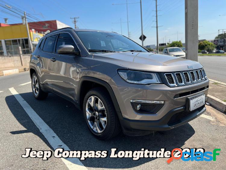 JEEP COMPASS LONGITUDE 2.0 4X2 FLEX 16V AUT. CINZA 2019 2.0