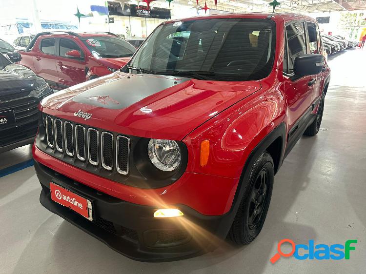 JEEP RENEGADE 75 ANOS 1.8 4X2 FLEX 16V AUT. VERMELHO 2016