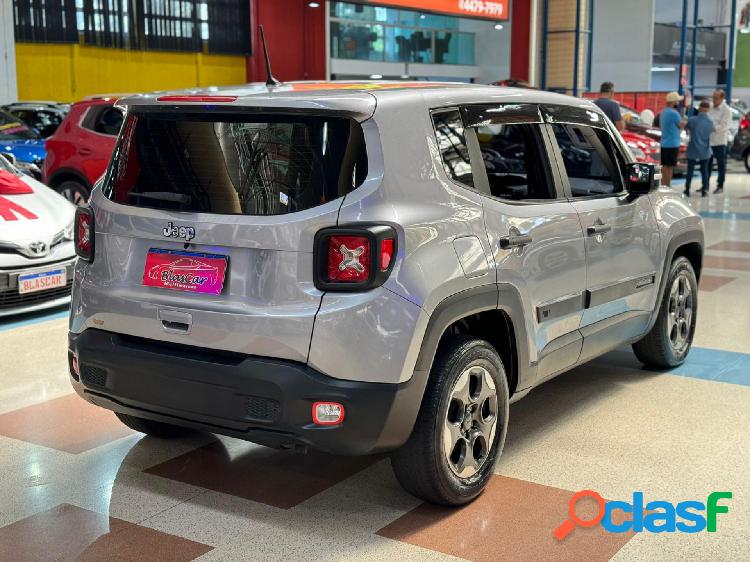 JEEP RENEGADE1.8 4X2 FLEX 16V AUT.(PCD) PRATA 2020 1.8 FLEX