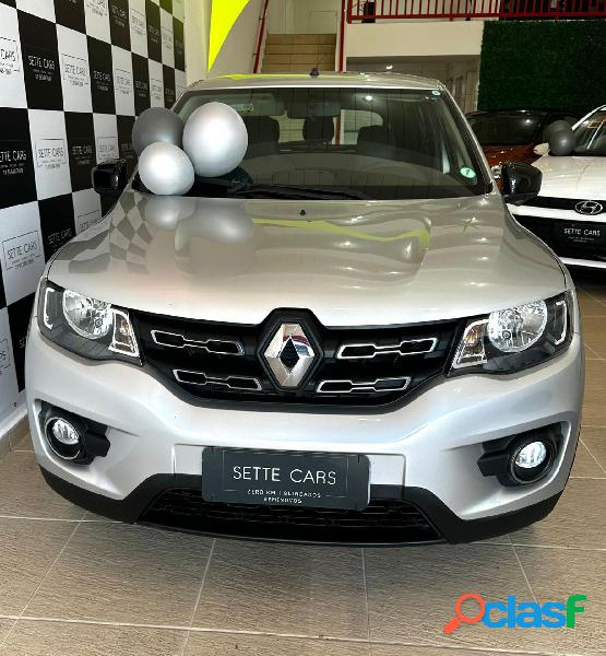 RENAULT KWID INTENSE 1.0 FLEX 12V 5P MEC. PRATA 2018 1.0