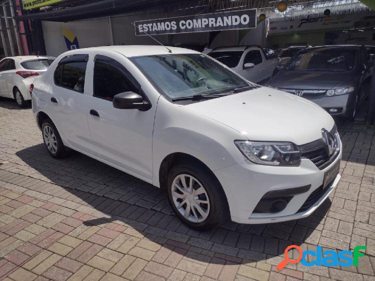 RENAULT LOGAN LIFE FLEX 1.0 12V 4P MEC. BRANCO 2021 1.0 FLEX