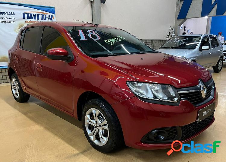 RENAULT SANDERO EXPRESSION FLEX 1.0 12V 5P VERMELHO 2018 1.0