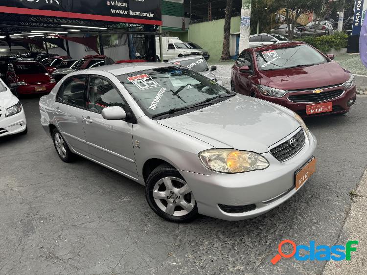 TOYOTA COROLLA XEI 1.81.8 FLEX 16V AUT. PRATA 2005 1.8 FLEX