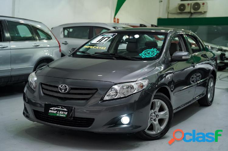 TOYOTA COROLLA XEI 1.81.8 FLEX 16V MEC. CINZA 2010 1.8 FLEX