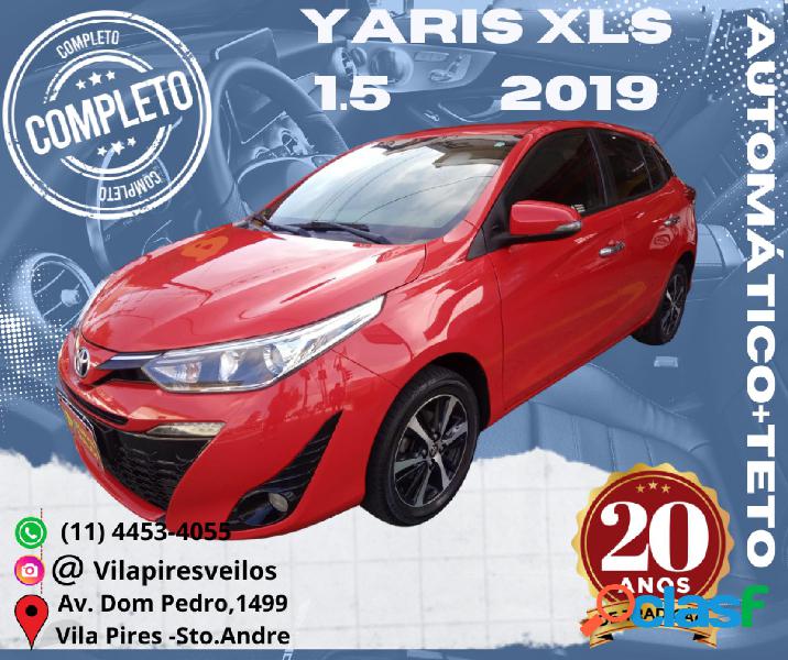 TOYOTA YARIS XLS 1.5 FLEX 16V 5P AUT. VERMELHO 2019 1.5 FLEX