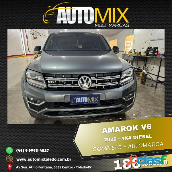 VOLKSWAGEN AMAROK EXTREME CD 3.0 4X4 TB DIES. AUT. CINZA