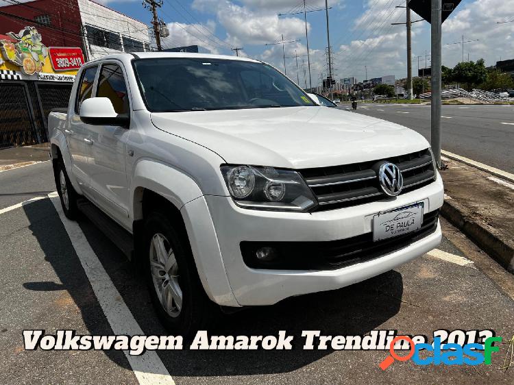 VOLKSWAGEN AMAROK TRENDLINE CD 2.0 16V TDI 4X4 DIES BRANCO