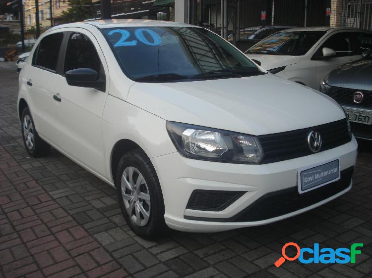 VOLKSWAGEN GOL 1.0 FLEX 12V 5P BRANCO 2020 1.0 FLEX