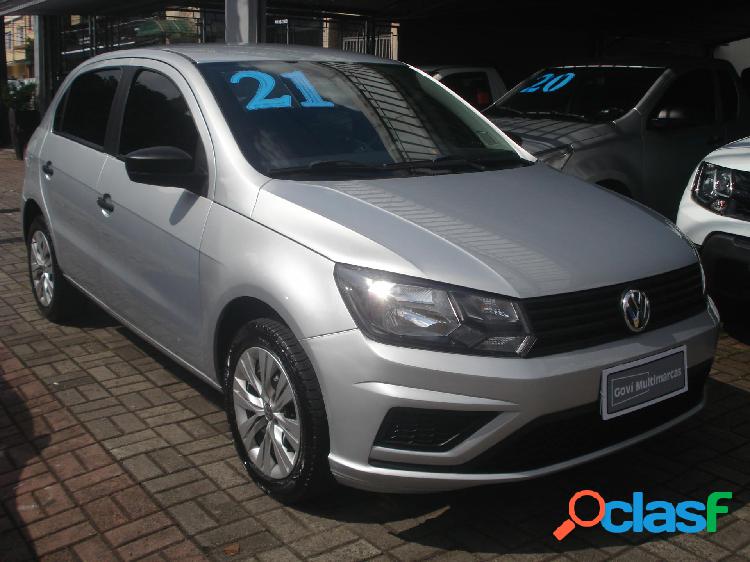 VOLKSWAGEN GOL 1.6 MSI FLEX 8V 5P PRATA 2021 1.6 FLEX