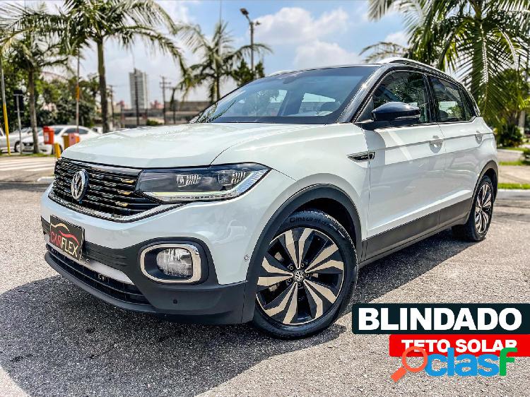 VOLKSWAGEN T-CROSS HIGHLINE 1.4 TSI FLEX 16V 5P AUT BRANCO