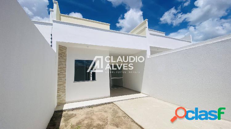 CASA COM 2 QUARTOS 100 % LAJE NO BAIRRO GABRIELA
