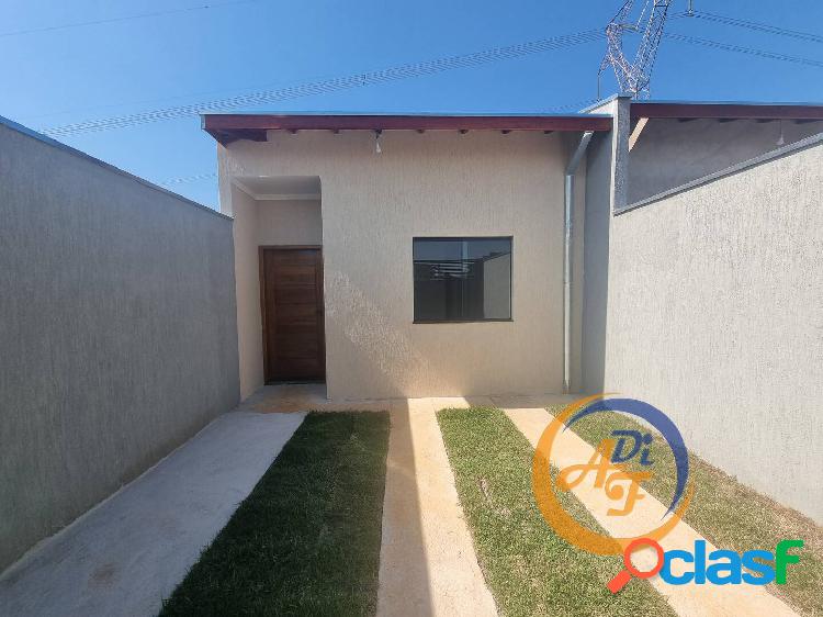 Casa nova 2 dormitórios sendo 1 suíte no Jardim