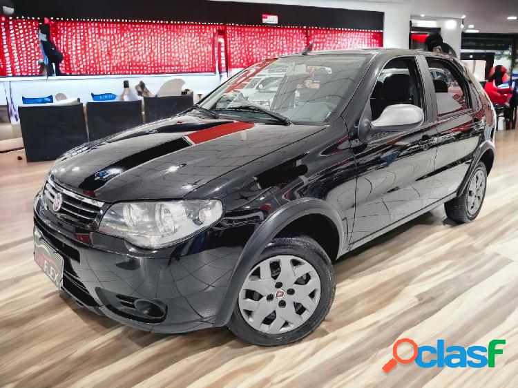 FIAT PALIO WAY 1.0 FIRE FLEX 8V 5P PRETO 2017 1.0 FLEX