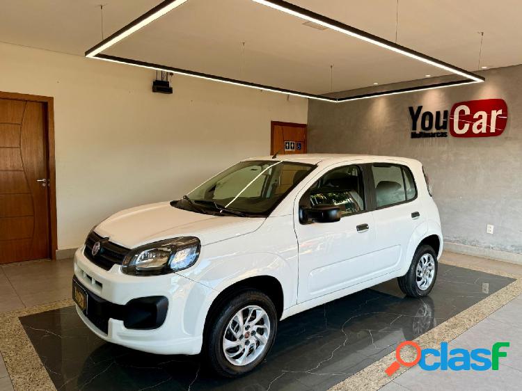 FIAT UNO ATTRACTIVE 1.0 FIRE FLEX 8V 5P BRANCO 2021 1.0 FLEX