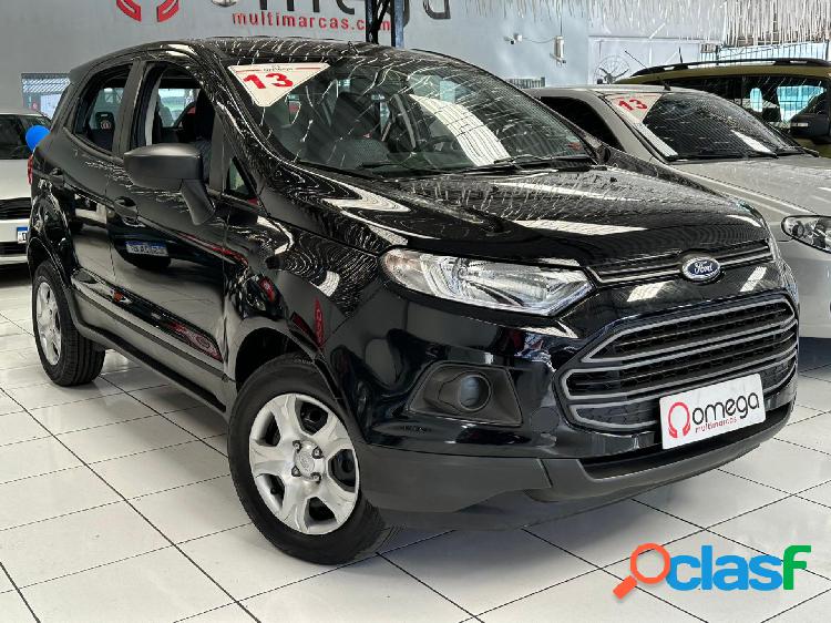 FORD ECOSPORT S 1.6 16V FLEX 5P PRETO 2013 1.6 FLEX