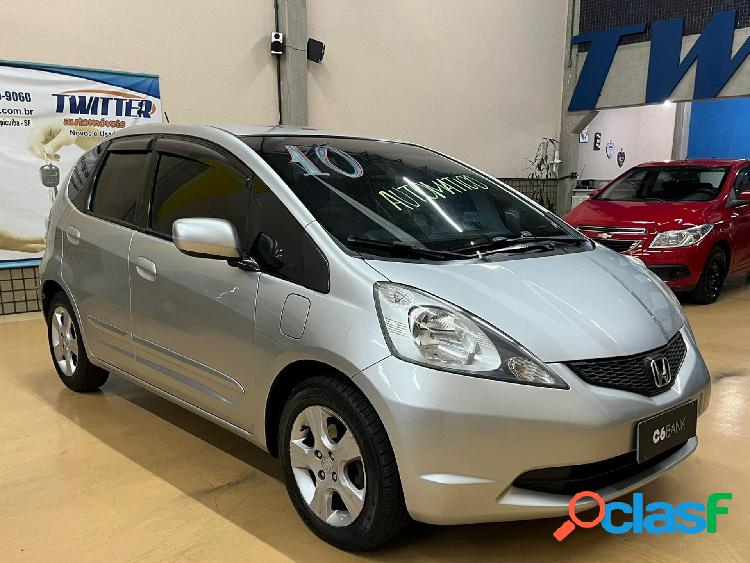 HONDA FIT LXL 1.4 1.4 FLEX 8V16V 5P AUT. PRATA 2010 1.4 FLEX