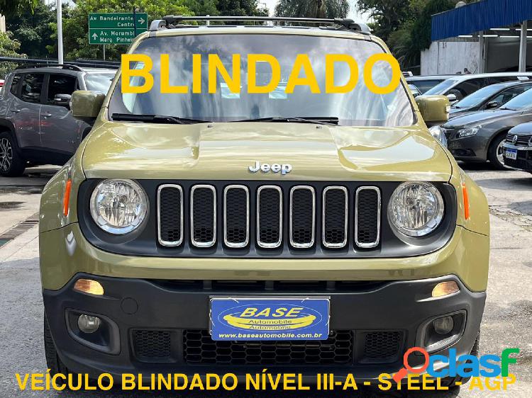 JEEP RENEGADE LONGITUDE 1.8 4X2 FLEX 16V AUT. VERDE 2016 1.8