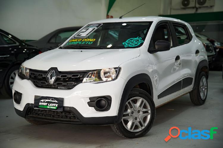RENAULT KWID ZEN 1.0 FLEX 12V 5P MEC. BRANCO 2021 1.0 FLEX