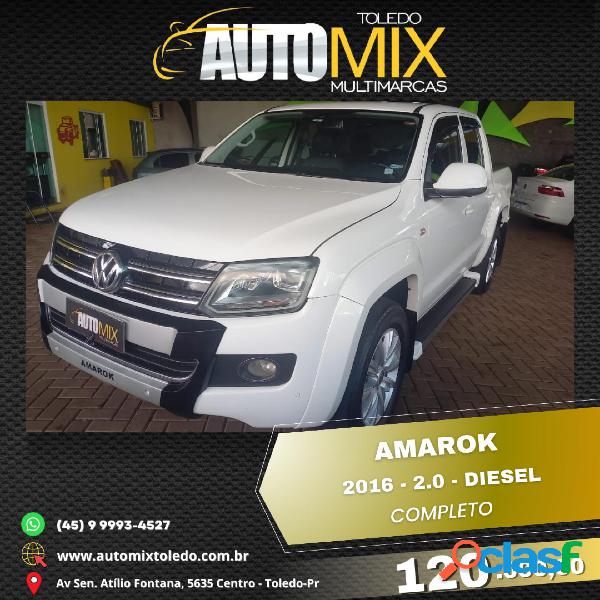 VOLKSWAGEN AMAROK HIGH.CD 2.0 16V TDI 4X4 DIES. AUT PRATA