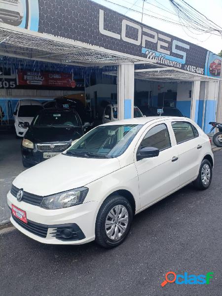 VOLKSWAGEN GOL TRENDLINE 1.0 T.FLEX 12V 5P BRANCO 2018 1.0