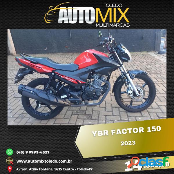 YAMAHA YBR150 FACTOR ED VERMELHO 2023 150 FLEX