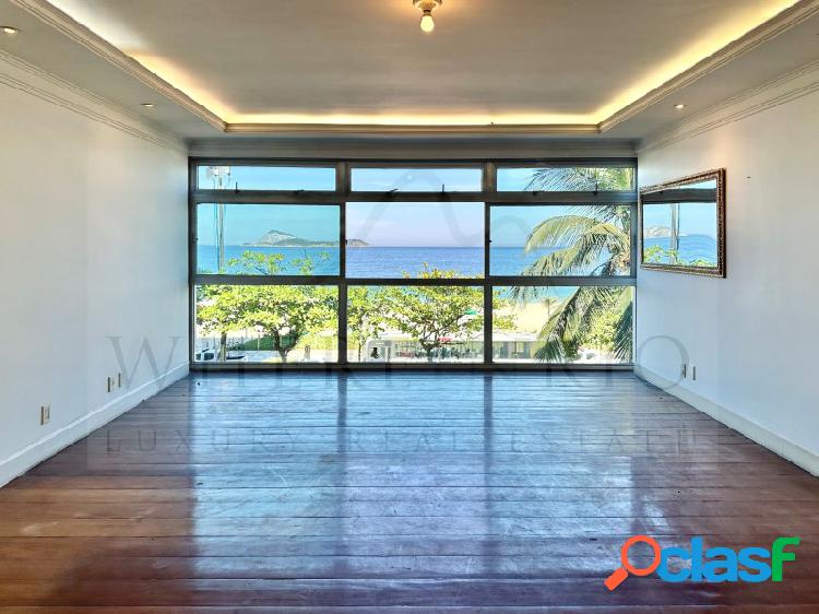 Apartamento com vista mar para locação em Ipanema