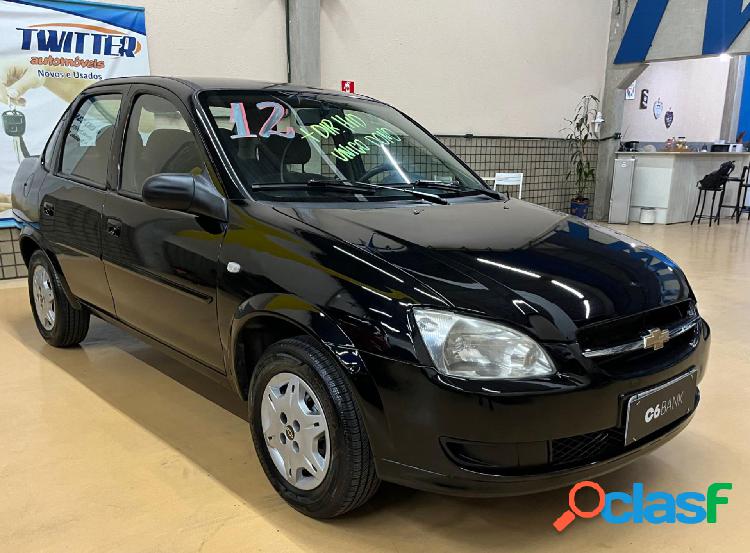 CHEVROLET CLASSIC LIFELS 1.0 VHC FLEXP. 4P PRETO 2012 1.0