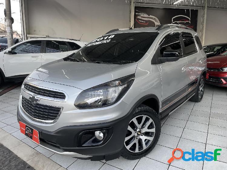 CHEVROLET SPIN ACTIV 1.8 8V ECONO. FLEX 5P AUT. PRATA 2018