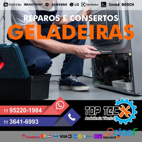 Consertos para refrigeradores duplex Top Tec