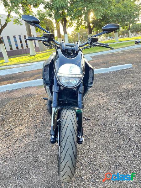 DUCATI DIAVEL 1198 CROMO PRETO 2013 1198 GASOLINA