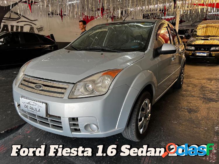 FORD FIESTA SED. 1.6 8V FLEX 4P PRATA 2009 1.6 FLEX