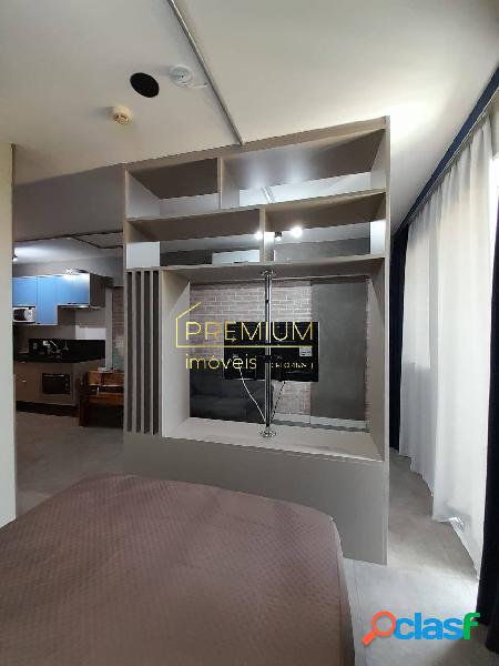 Studio 44m² mobiliado no condomínio Línea em Jundiaí