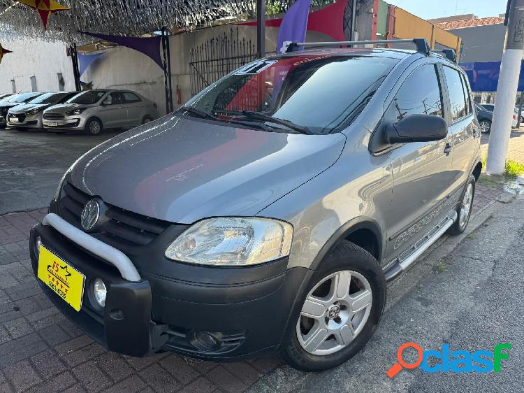 VOLKSWAGEN CROSSFOX 1.6 MI TOTAL FLEX 8V 5P CINZA 2007 1.6