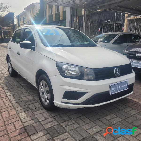 VOLKSWAGEN GOL 1.0 FLEX 12V 5P BRANCO 2021 1.0 FLEX