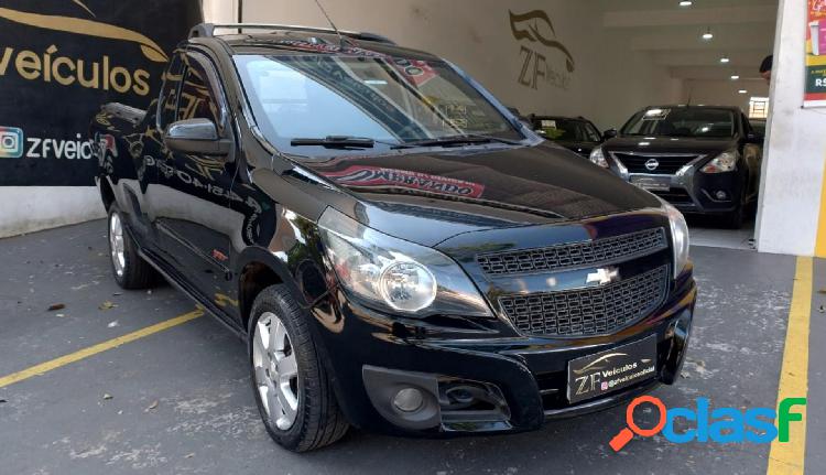 CHEVROLET MONTANA SPORT 1.4 ECONOFLEX 8V 2P PRETO 2013 1.4