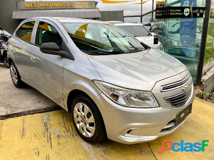 CHEVROLET ONIX HATCH LT 1.0 8V FLEXPOWER 5P MEC. PRATA 2016