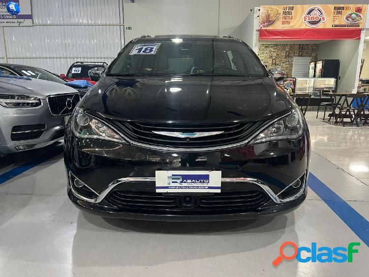 CHRYSLER FCA PACIFICA HYBRD LTD PRETO 2018 3.6 GASOLINA E