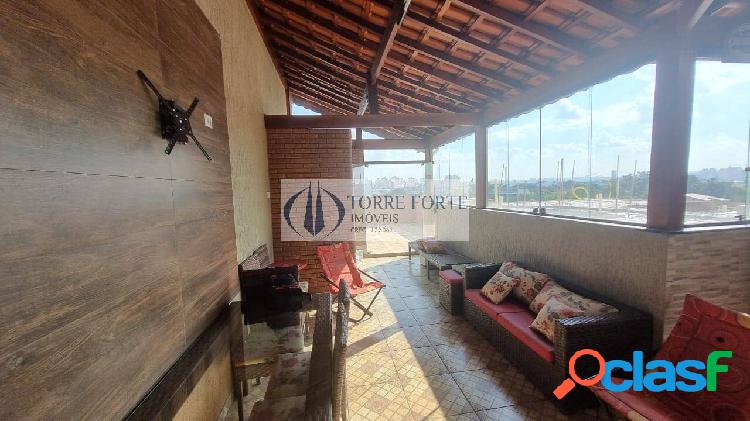Cobertura sem condomínio 3 dormitórios 1 suíte, 2 vagas