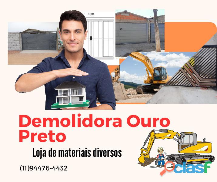 Compra de material usado de construção e reforma