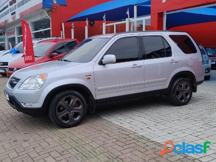 HONDA CR-V 2.4 16V 156CV AUT. 4P PRATA 2002 2.4 GASOLINA