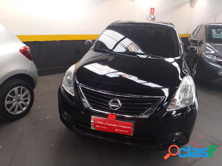 NISSAN VERSA SL 1.6 16V FLEX FUEL 4P MEC. PRETO 2014 1.6