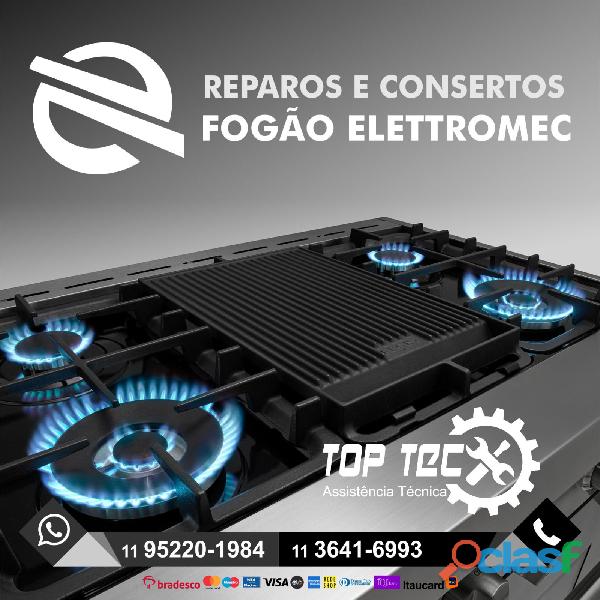 Reparos para cooktop da Elettromec